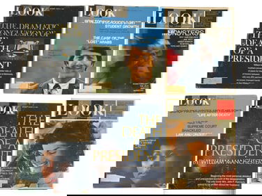 LOOK Magazine 1960s Kennedys, Dustin Hoffman Boris Karloff &etc