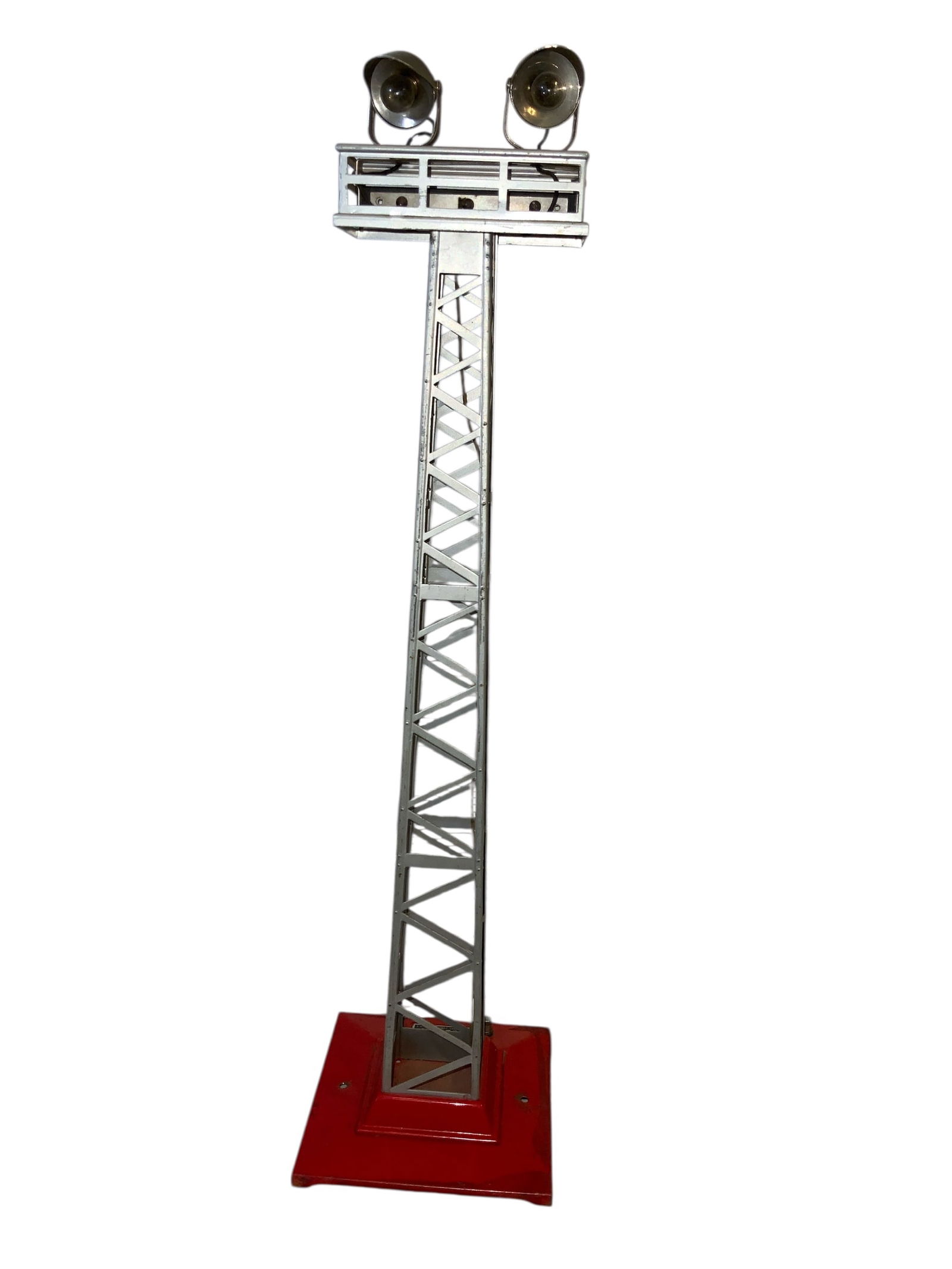 Vintage Pre-war Lionel No. 92 Model Railroad Floodlight Tower in Original Box (1 of 8)