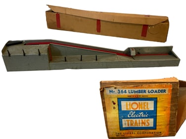Vintage Lionel No. 364 Lumber Loader Model Train Accessory In Original Box