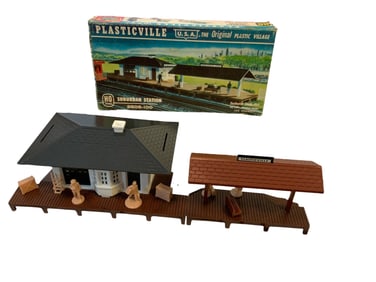 Vintage Plasticville Suburban Station 2605-100