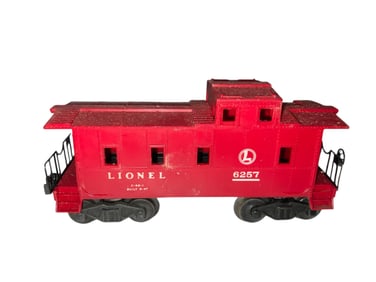 Vintage Lionel Red Caboose 6257