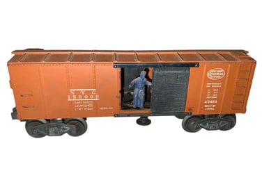 Vintage Lionel New York Central Operating Boxcar Car O-gauge 159000 X3464