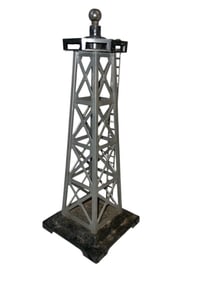 Vintage Plastic Marx 0446 Revolving Aircraft Beacon Tower, O-gauge