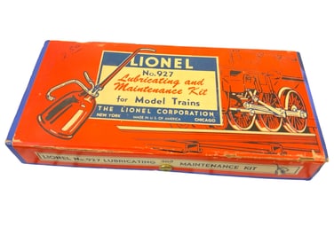 Lionel No 927 Lubricating and Maintenance Kit