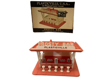 Vintage Plasticville Frosty Bar