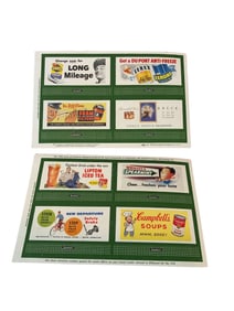 Vintage Lionel Billboard Panels
