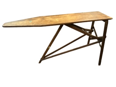 Antique Wooden Folding Ironing Board