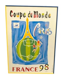 Fabien Jouanneau Framed Poster Coupe du Monde