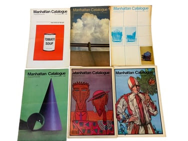 SIx Issues Manhattan Catalogue 1979 & 1980