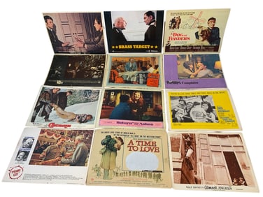 Twelve Vintage Movie Theater LOBBY CARDS