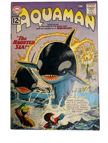 Aquaman Comic 12cent Oct NO. 5 1962