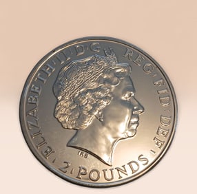 2014 Great Britain Lunar Year of the Horse .999 1 oz silver coin