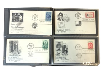 First Day Cover FDC Collection Early 1960s 4,8,11cent