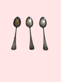 Estate Collection of 3 antique reed and Barton spoons