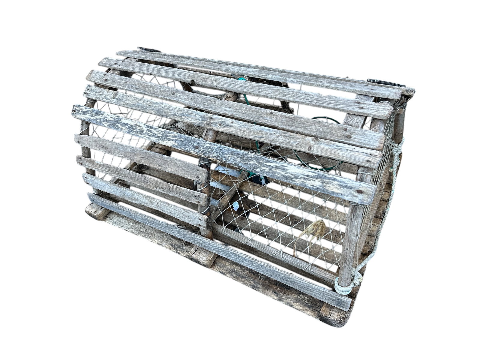 Vintage Half-round Lobster Trap (1 of 6)