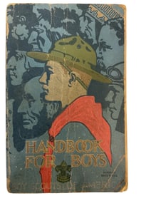 Handbook For Boys Boy Scouts of America FIRST EDITION 1928 Norman Rockwell Cover