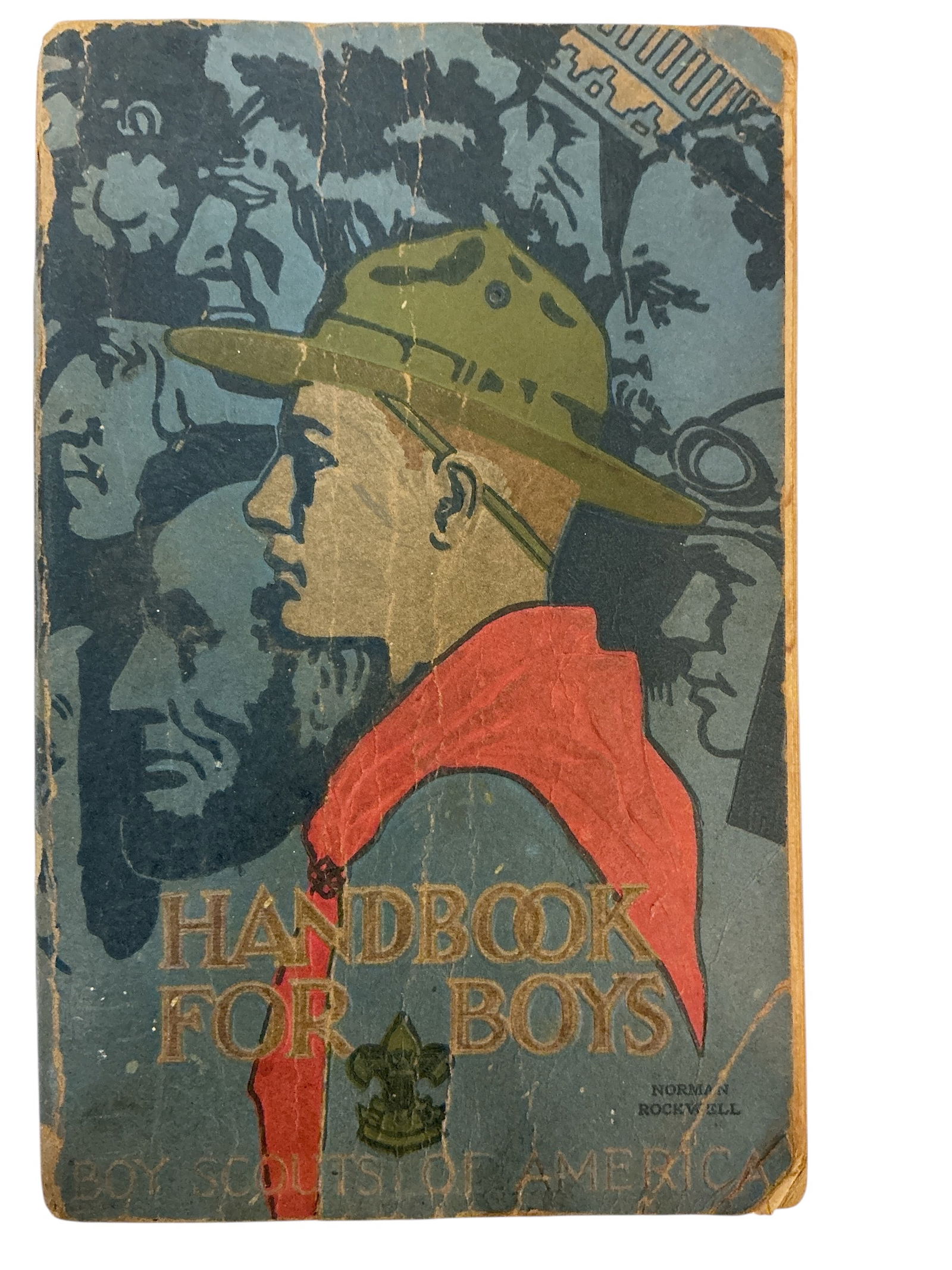 Handbook For Boys Boy Scouts of America FIRST EDITION 1928 Norman Rockwell Cover (1 of 4)