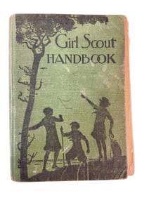 Vintage Girl Scout Handbook Sept 1930