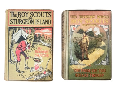 The Boy Scouts on Sturgeon Island(1914) The Hickory Ridge Boy Scouts(1913) Great Hike Khaki Troop