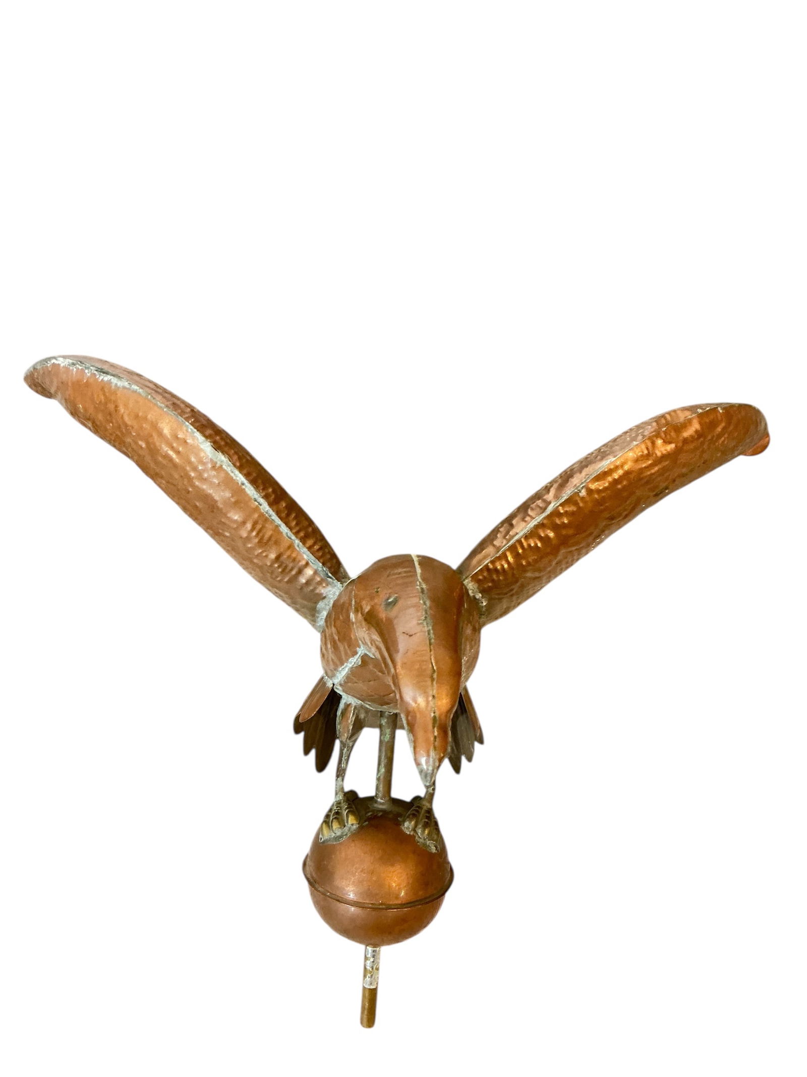 Copper Eagle Weathervane Top - 2