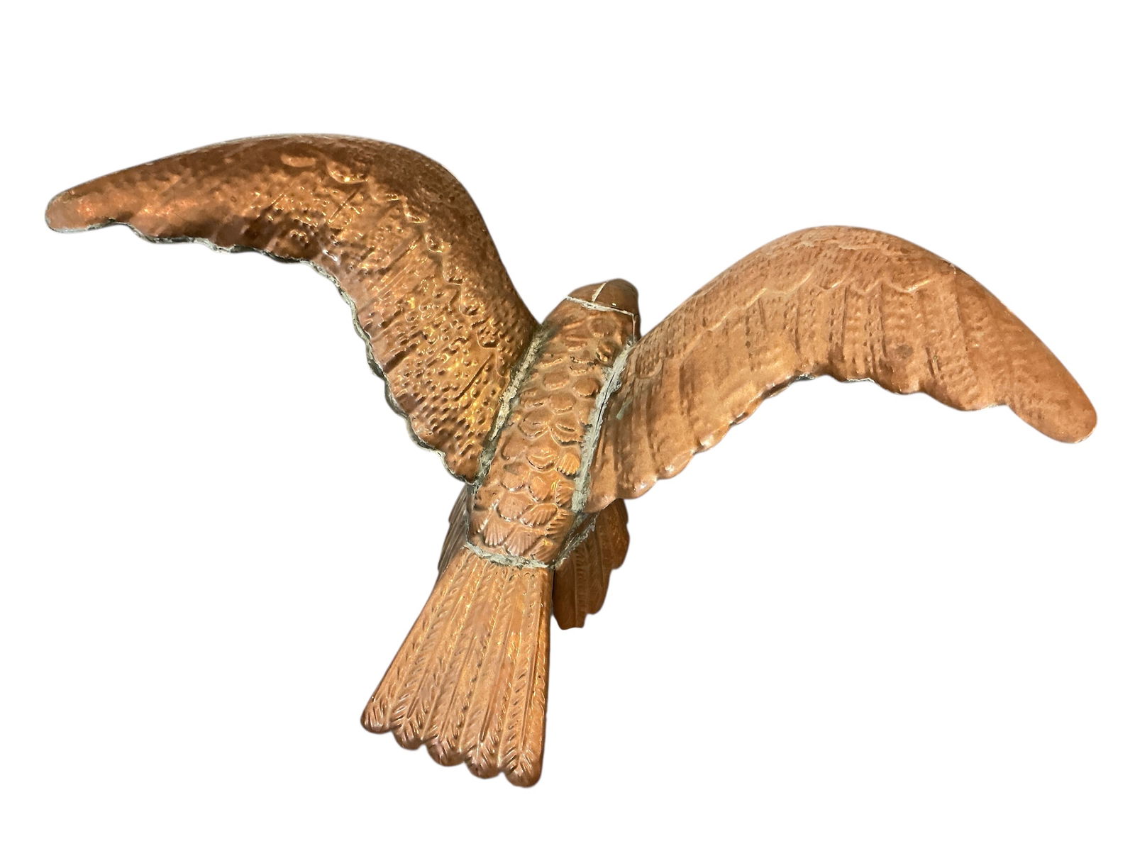 Copper Eagle Weathervane Top - 4