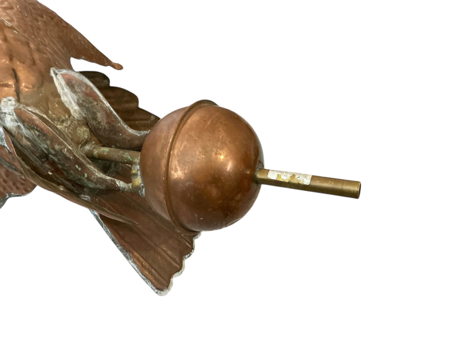 Copper Eagle Weathervane Top - 7