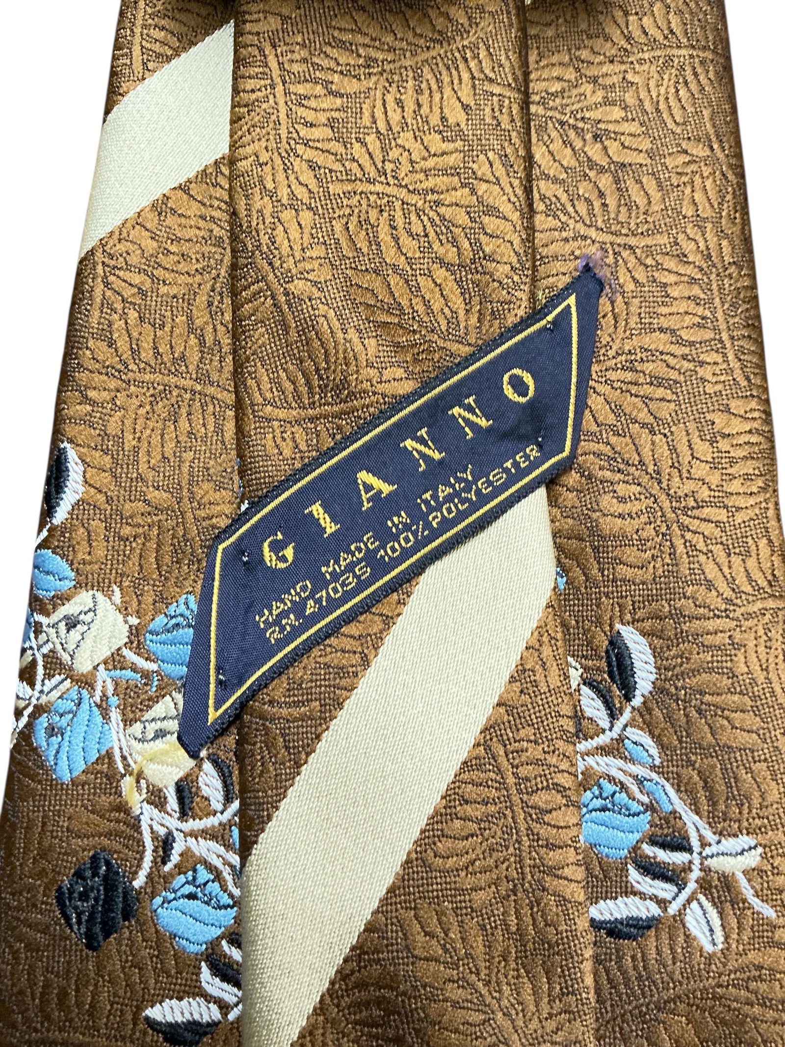 Vintage Neckties Polyester and Silk/polyester blend - 5