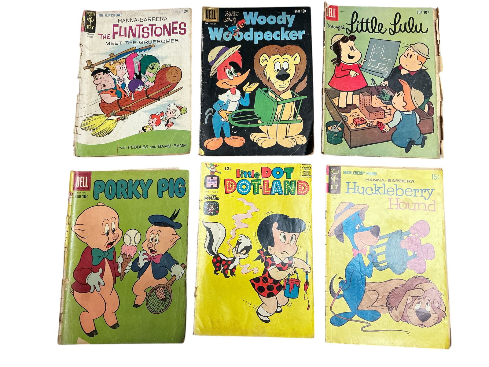 Vintage Mixed Cartoon Comic Lot (1 of 6)