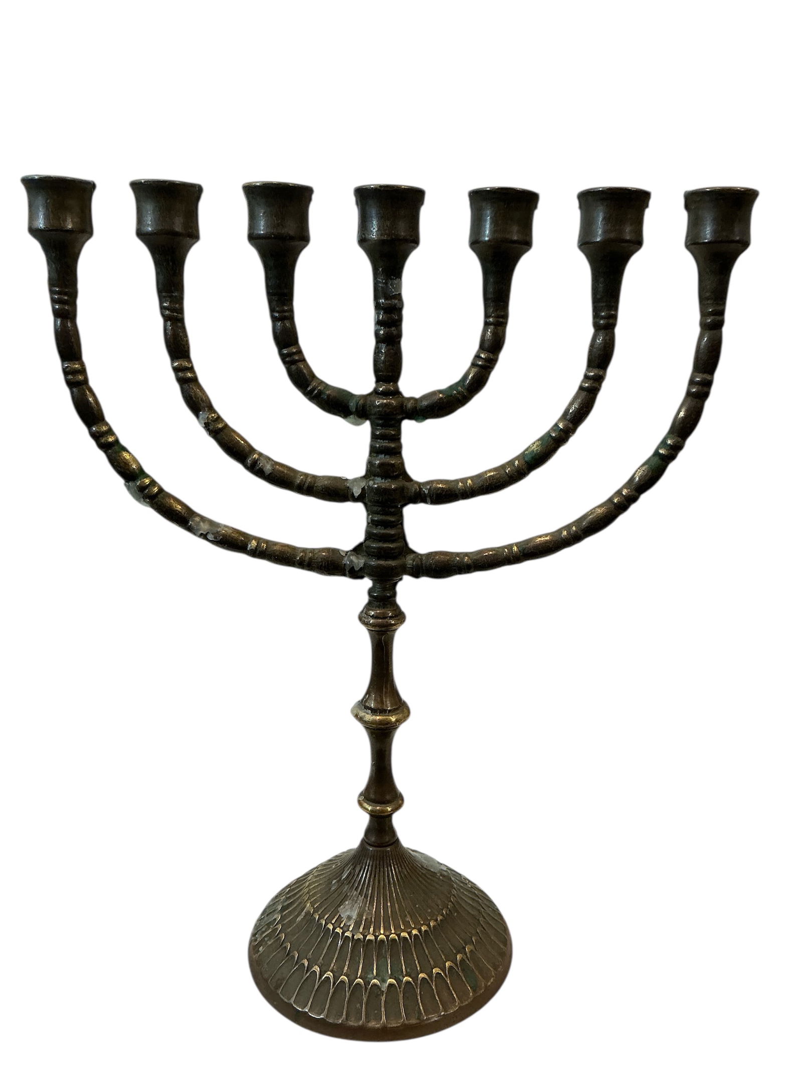 Vintage Brass 7-branch Menorah (1 of 5)