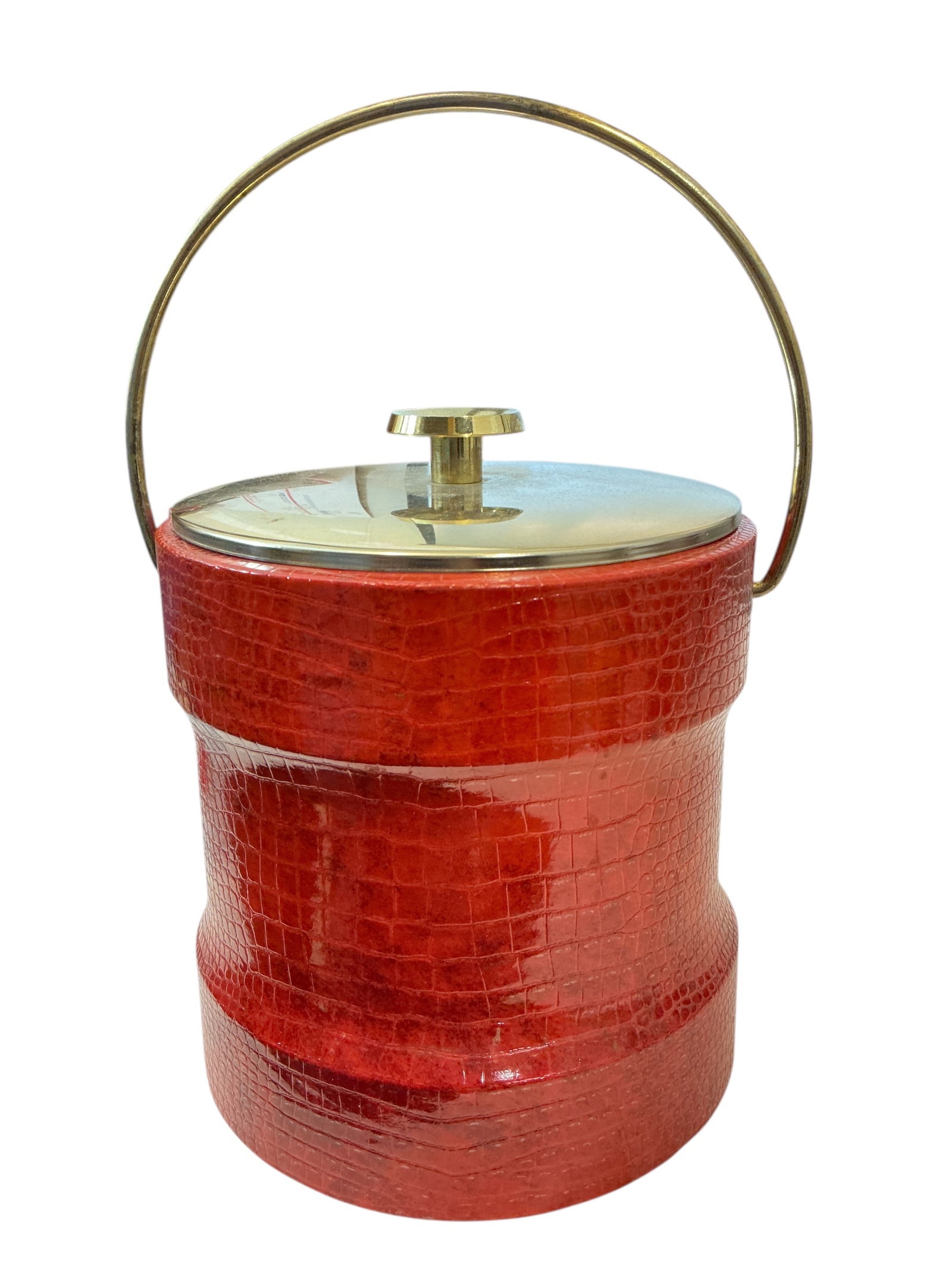 MCM Ice Bucket faux-croc (1 of 5)