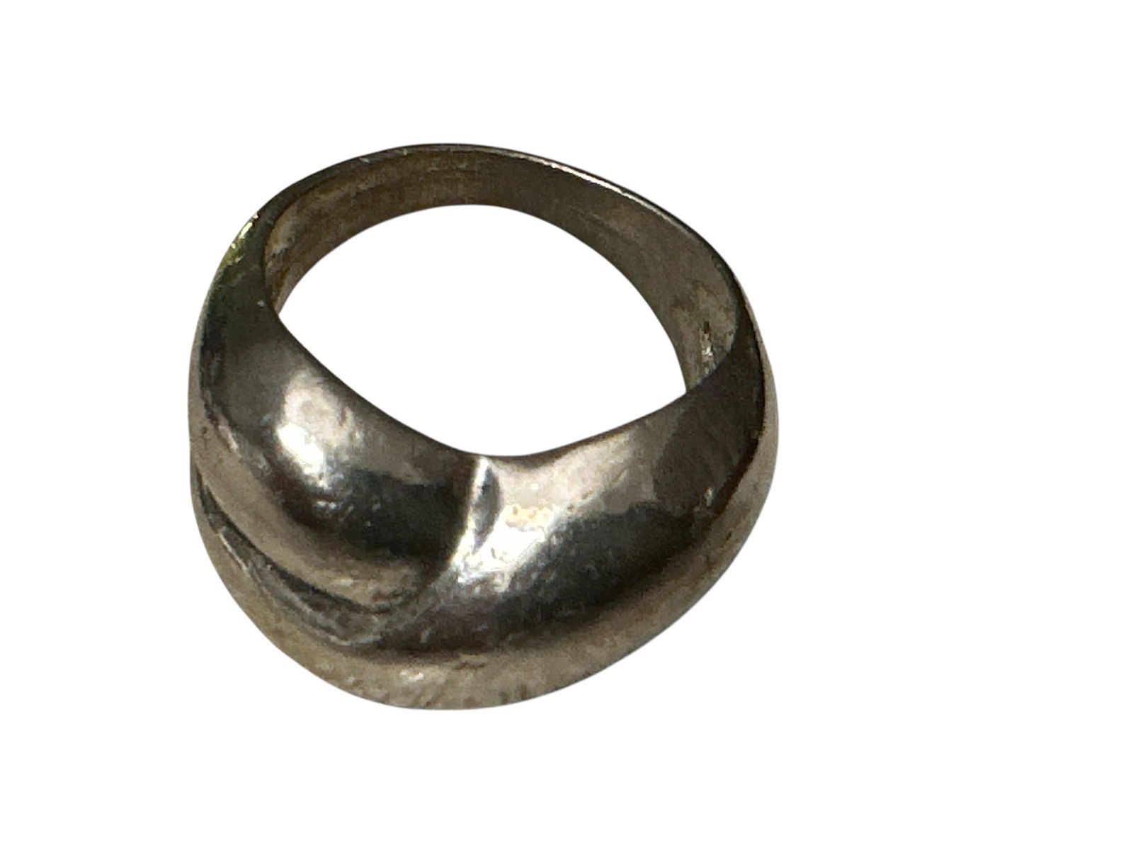 Sterling Silver Wrap-around Ring size 7 (1 of 4)