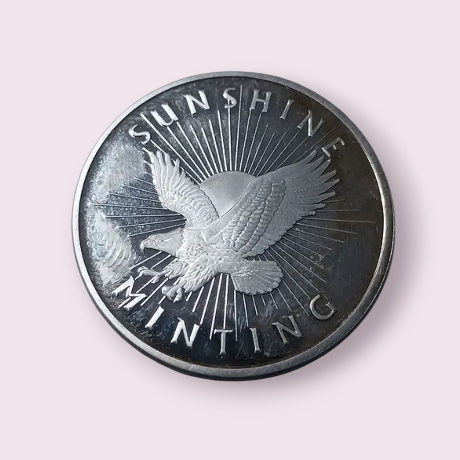 Sunshine Minting One Troy Ounce 999 Silver Coin (1 of 2)