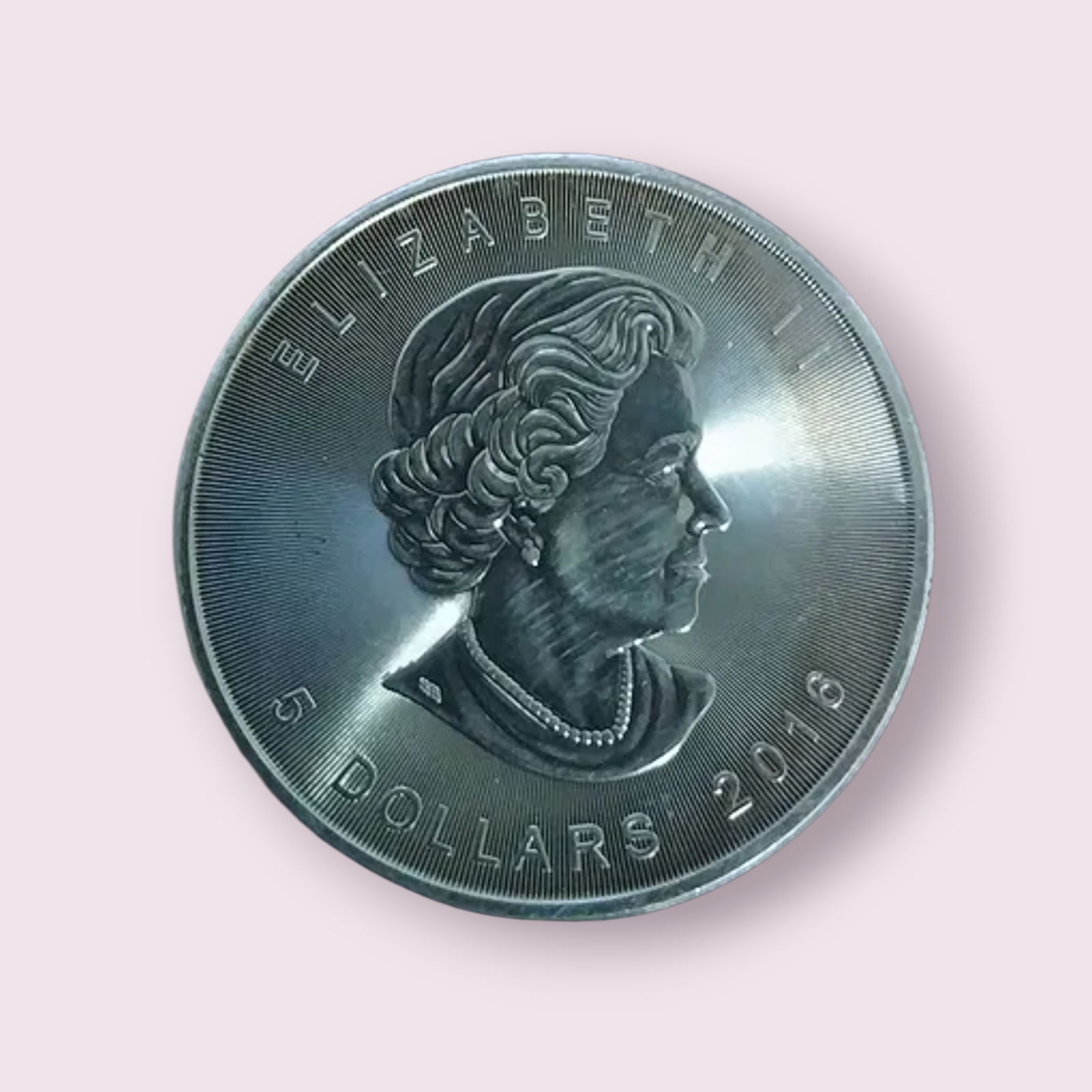 Silver Canadian Maple Leaf 1 ounce Coin (1 of 2)