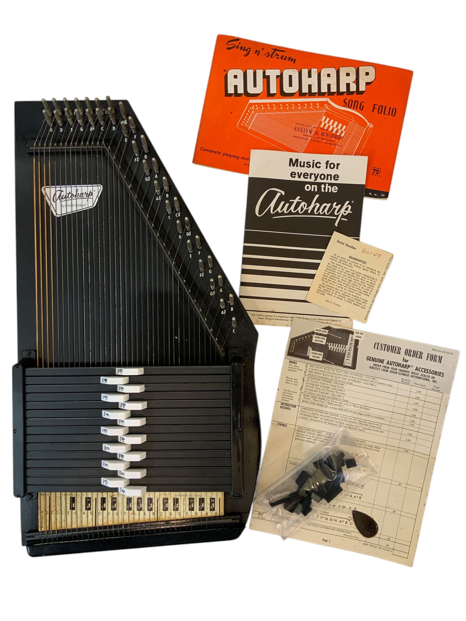Vintage AUTOHARP Oscar Schmidt (1 of 4)