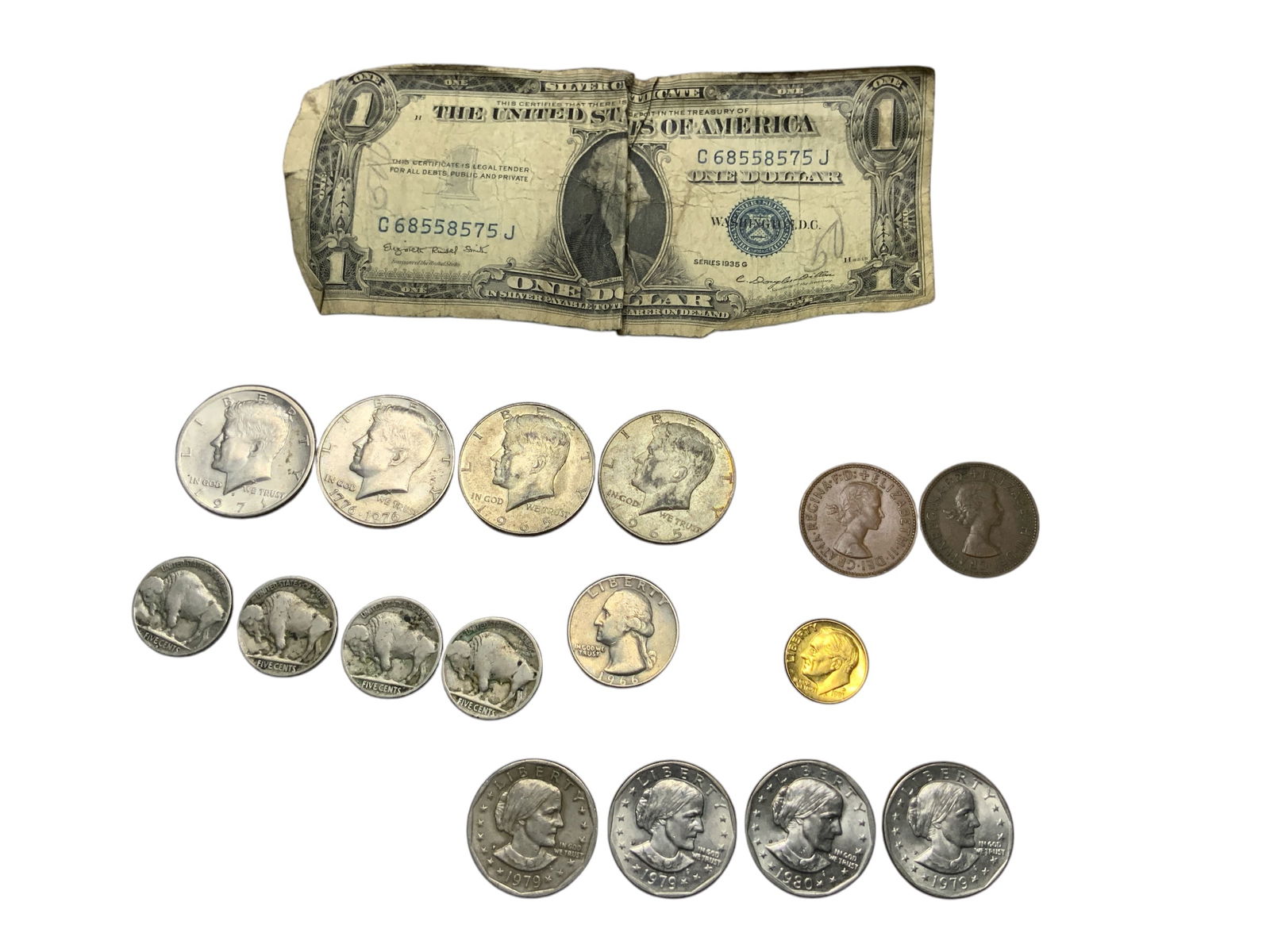 Vintage Coins / Currency US and etc (1 of 8)