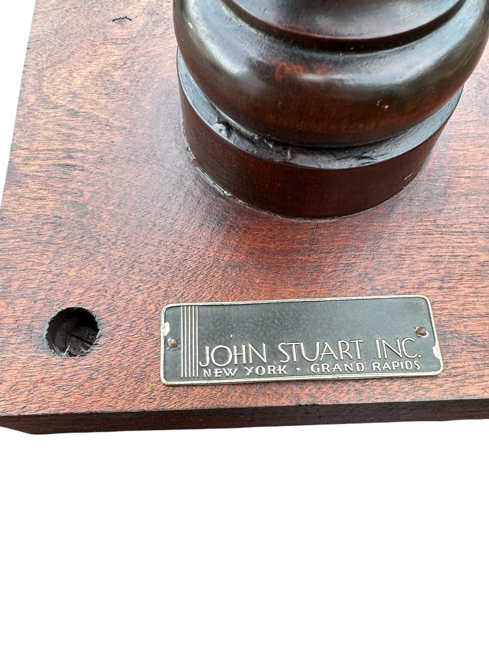 John Stuart Inc Hexagonal Entryway/TEA Table - 3