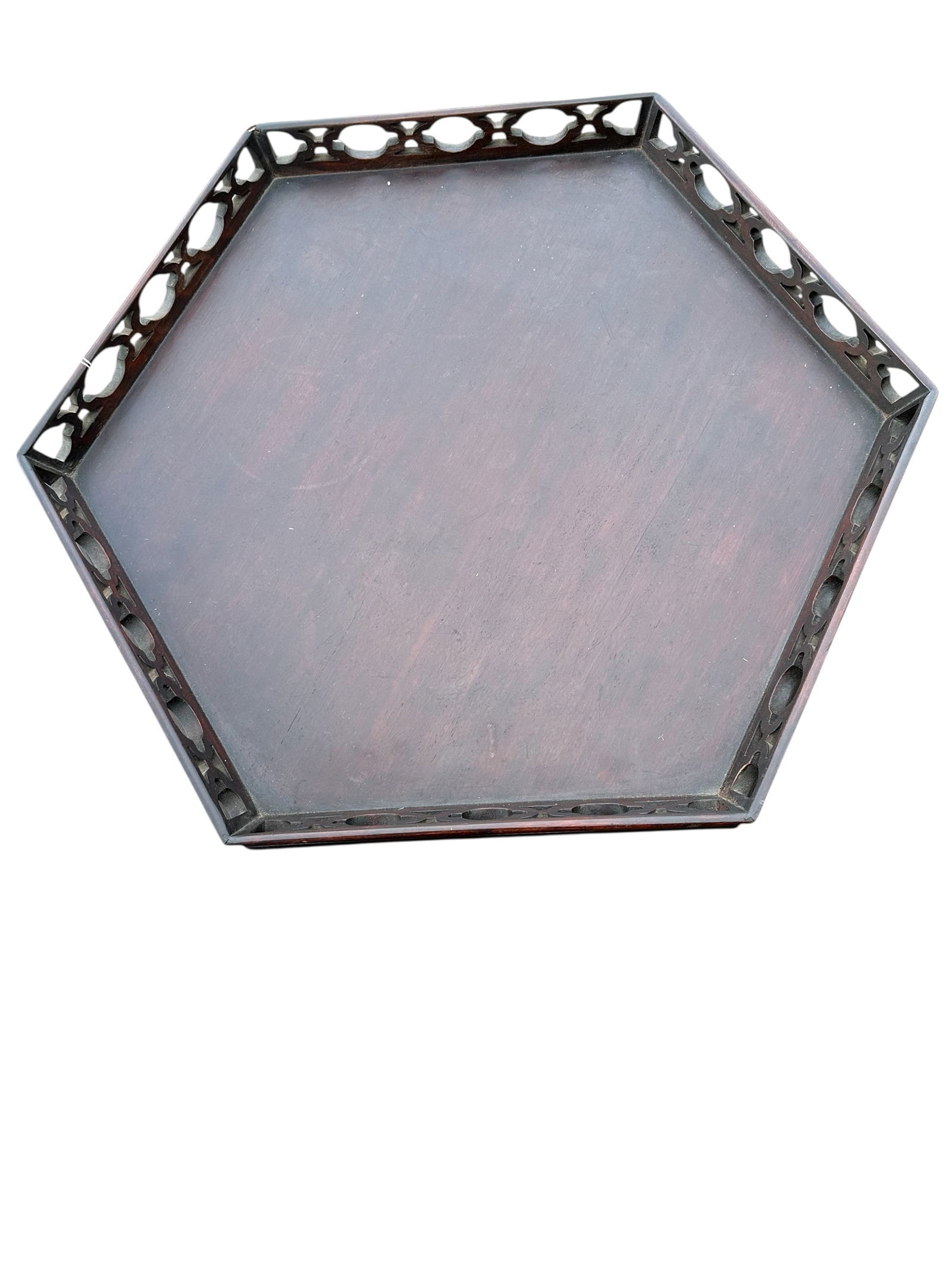 John Stuart Inc Hexagonal Entryway/TEA Table - 6