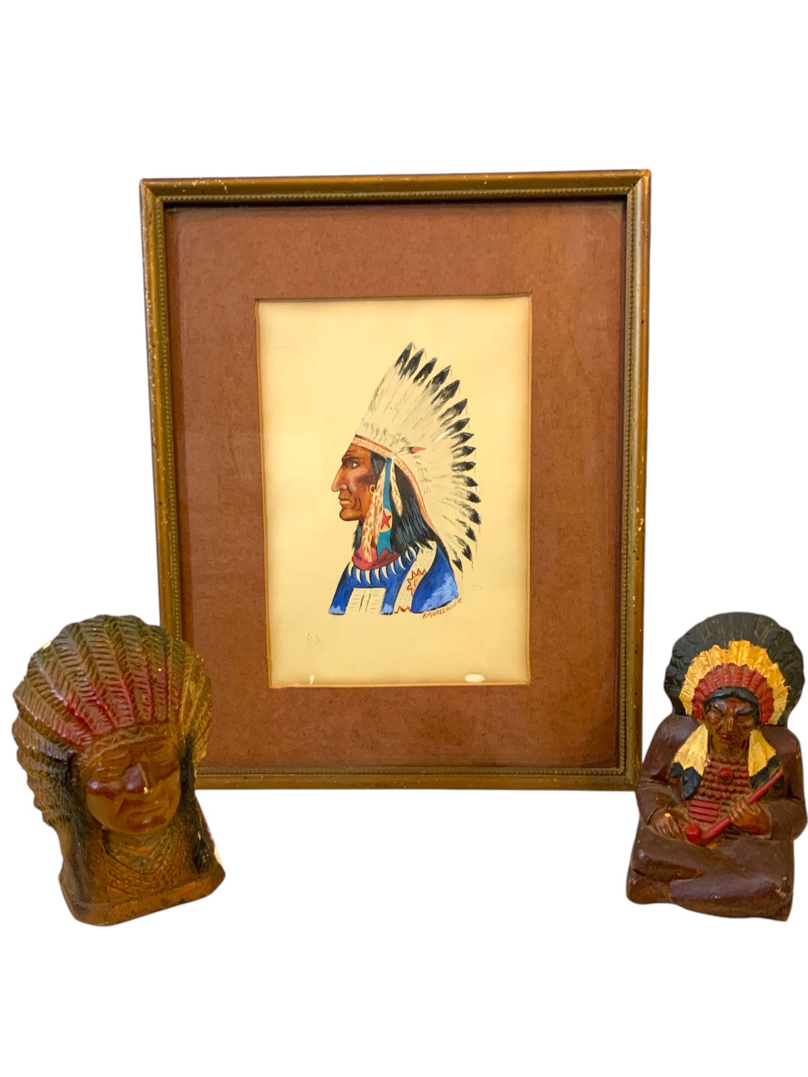 Native American Theme Framed Art and Decor (1 of 8)