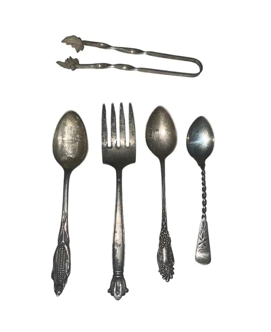 Collection of sterling silver estate fresh 1.1 Troy ounce (1 of 3)