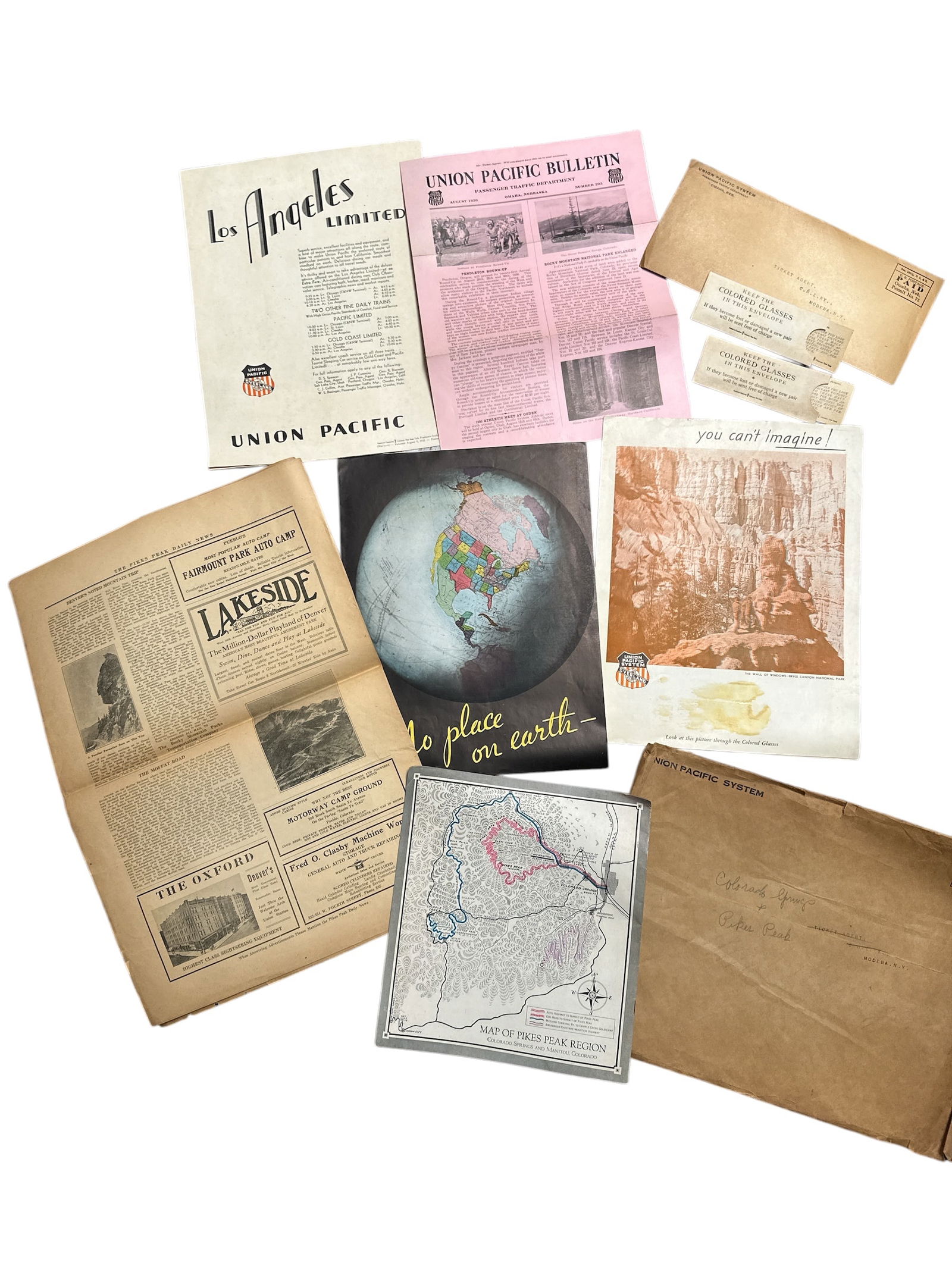 Ephemera: Union Pacific and Pike's Peak (1 of 5)