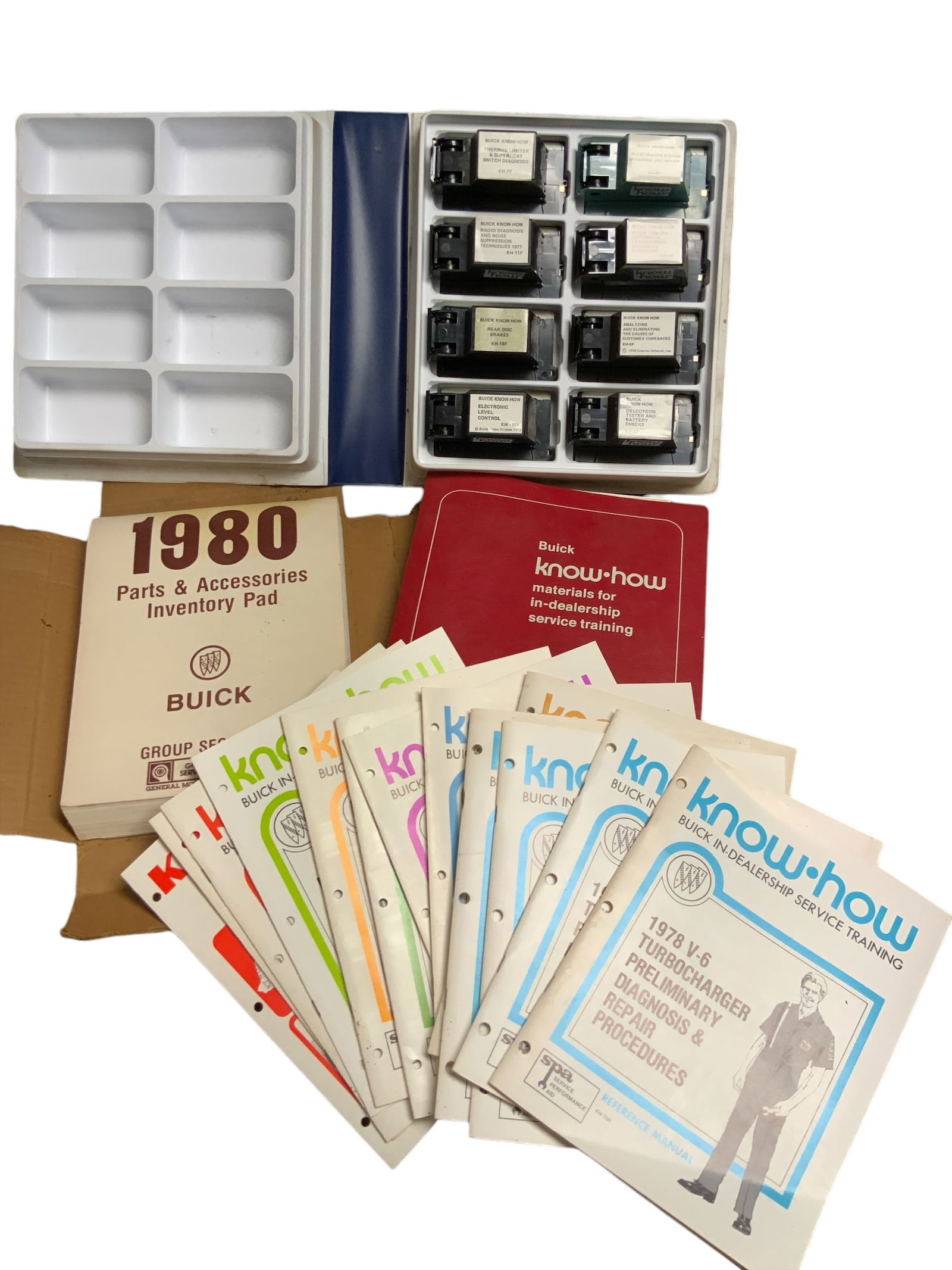 Ephemera: Buick Know How Publications, Film & Tape Library and etc. (1 of 4)