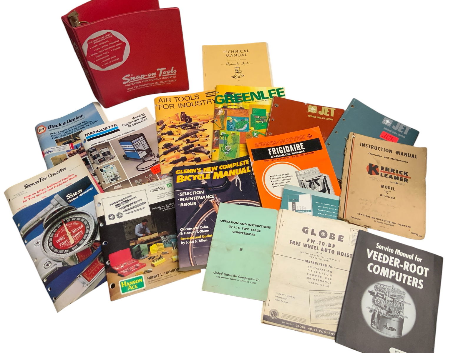 Ephemera: Snap-on, Welders, Tools, B&D, Hoists, Gas Pump Meters Catalogs Manuals (1 of 6)