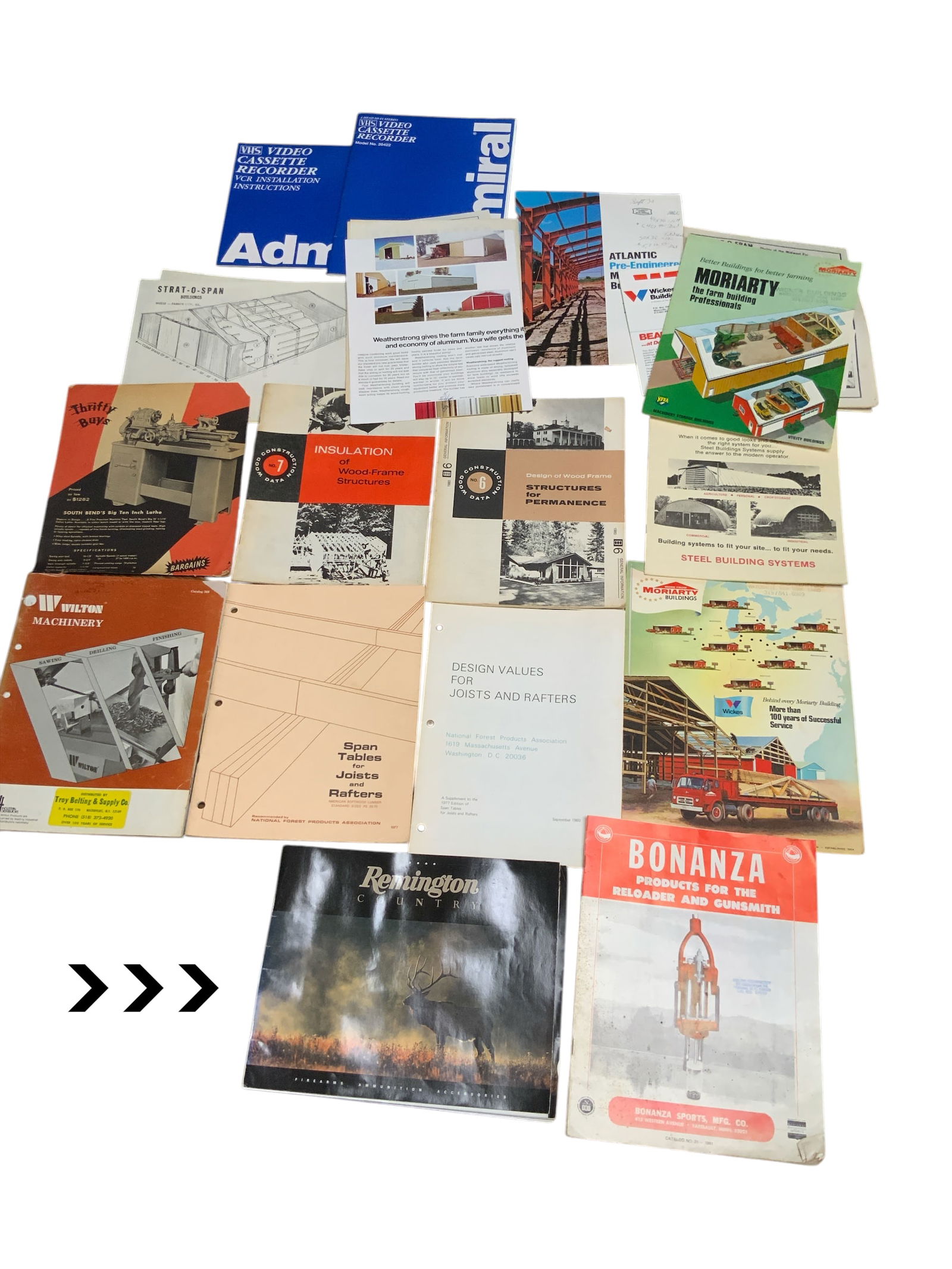 Ephemera: Mixed Hunting / Reloading / Power Tool / Storage Building etc (1 of 7)