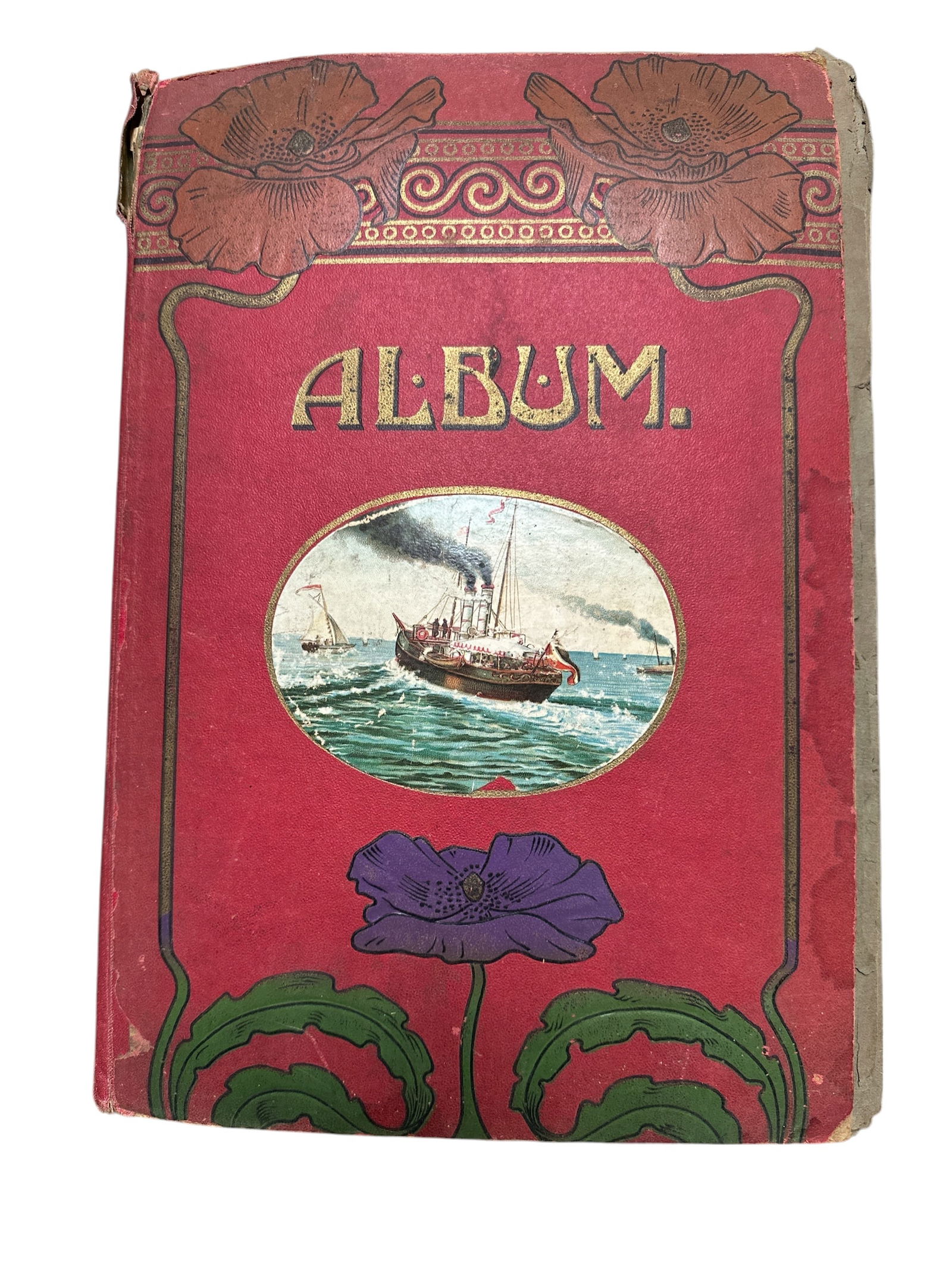 Antique Postcard Album Early 1900s 100+ cards (1 of 20)