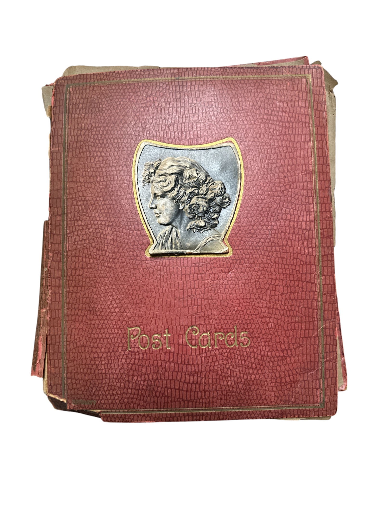 Antique Postcard Album Early 1900s 100+ cards (1 of 20)
