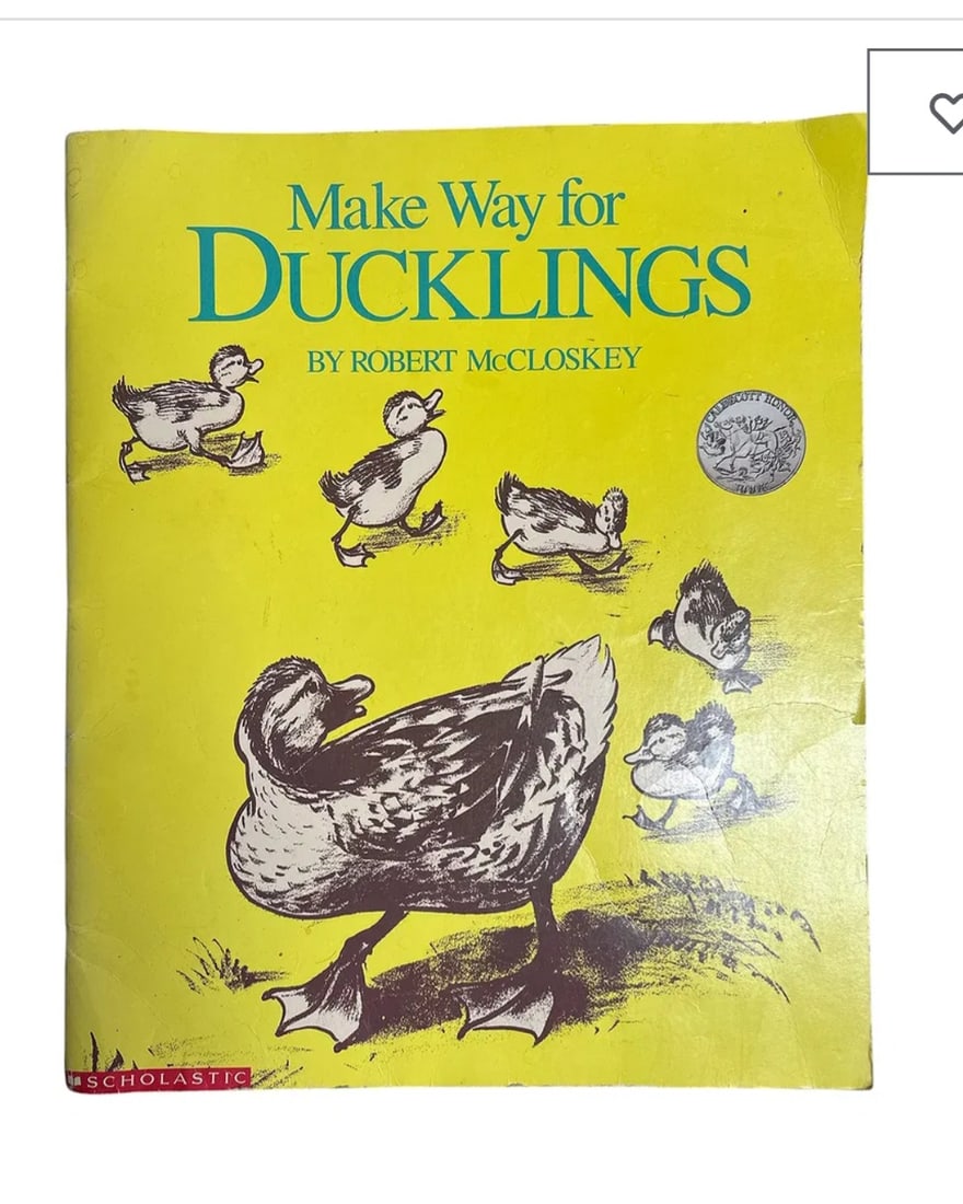 Vintage Make room for the ducking (Robert McCloskey) (1 of 4)