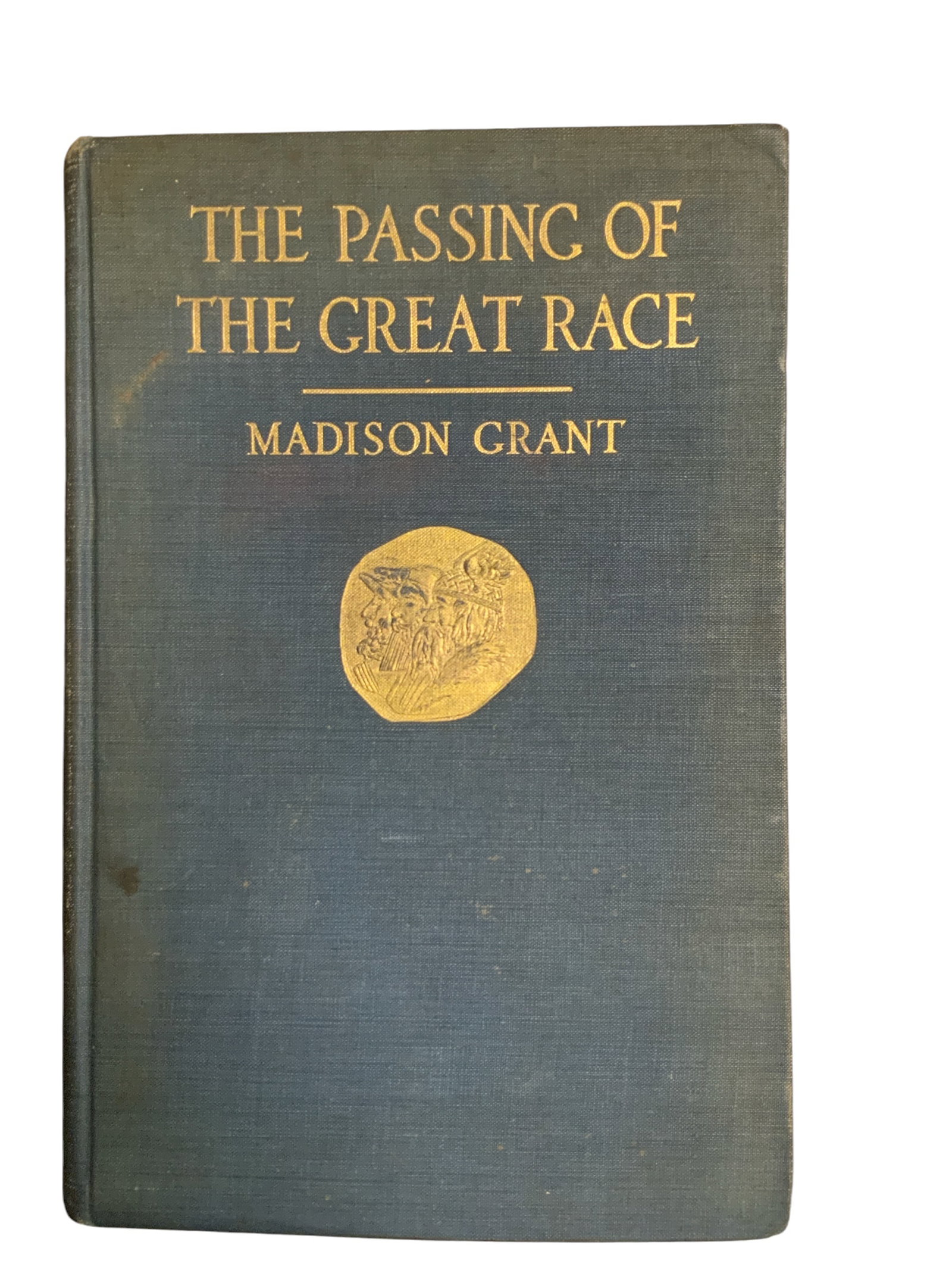 THE PASSING OF THE GREAT RACE, Madison Grant 1916: THE PASSING OF THE GREAT RACE, Madison Grant 1916. Age-related scars but no offensive odors.================================= PLEASE READ =============================Shipping for this lot is availabl