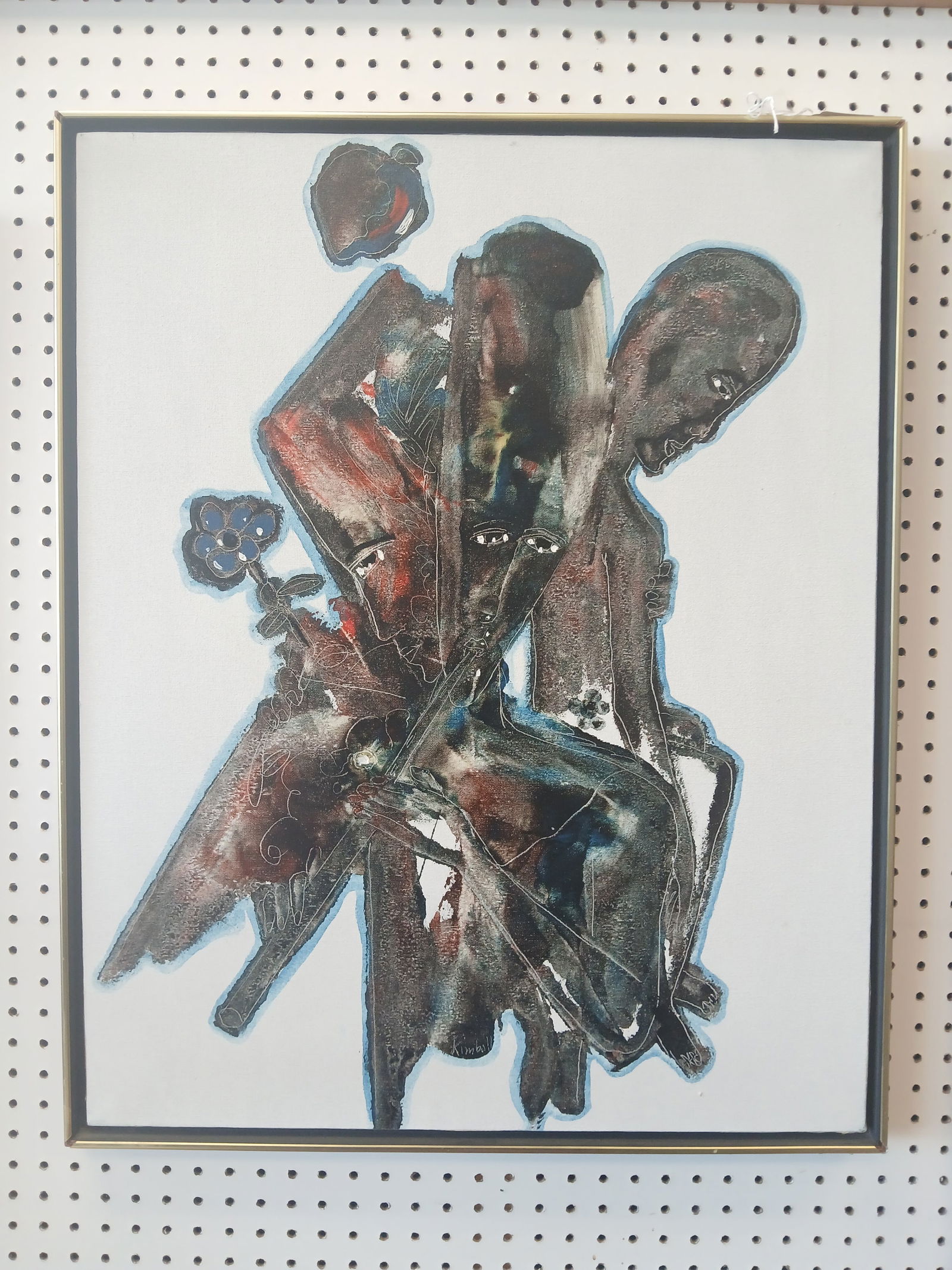 Abstract oil painting H.C Kimball (1 of 5)