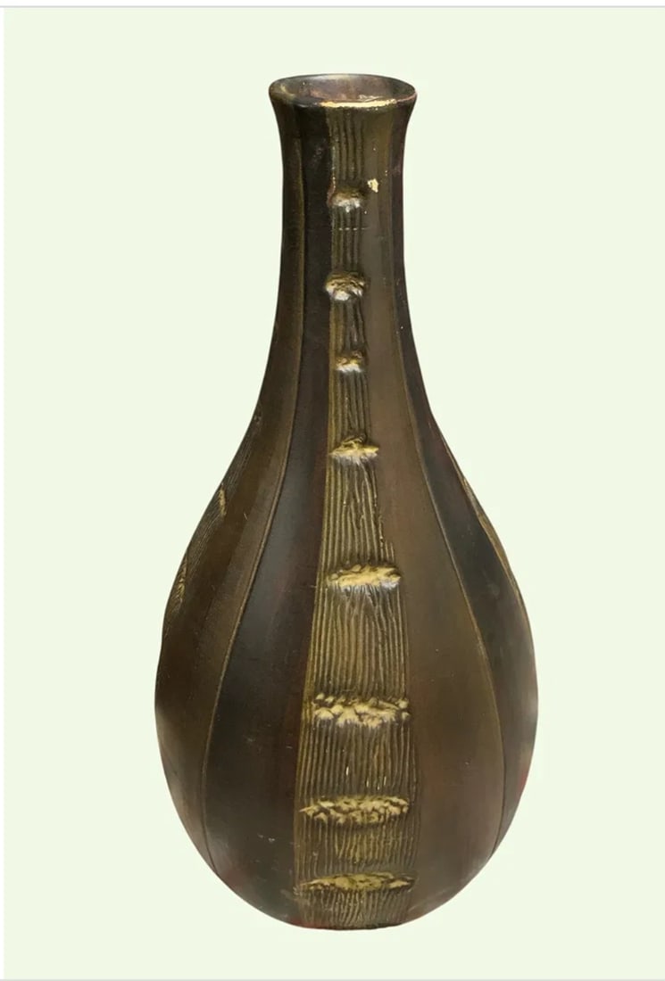 Large decorative ceramic vase (1 of 2)