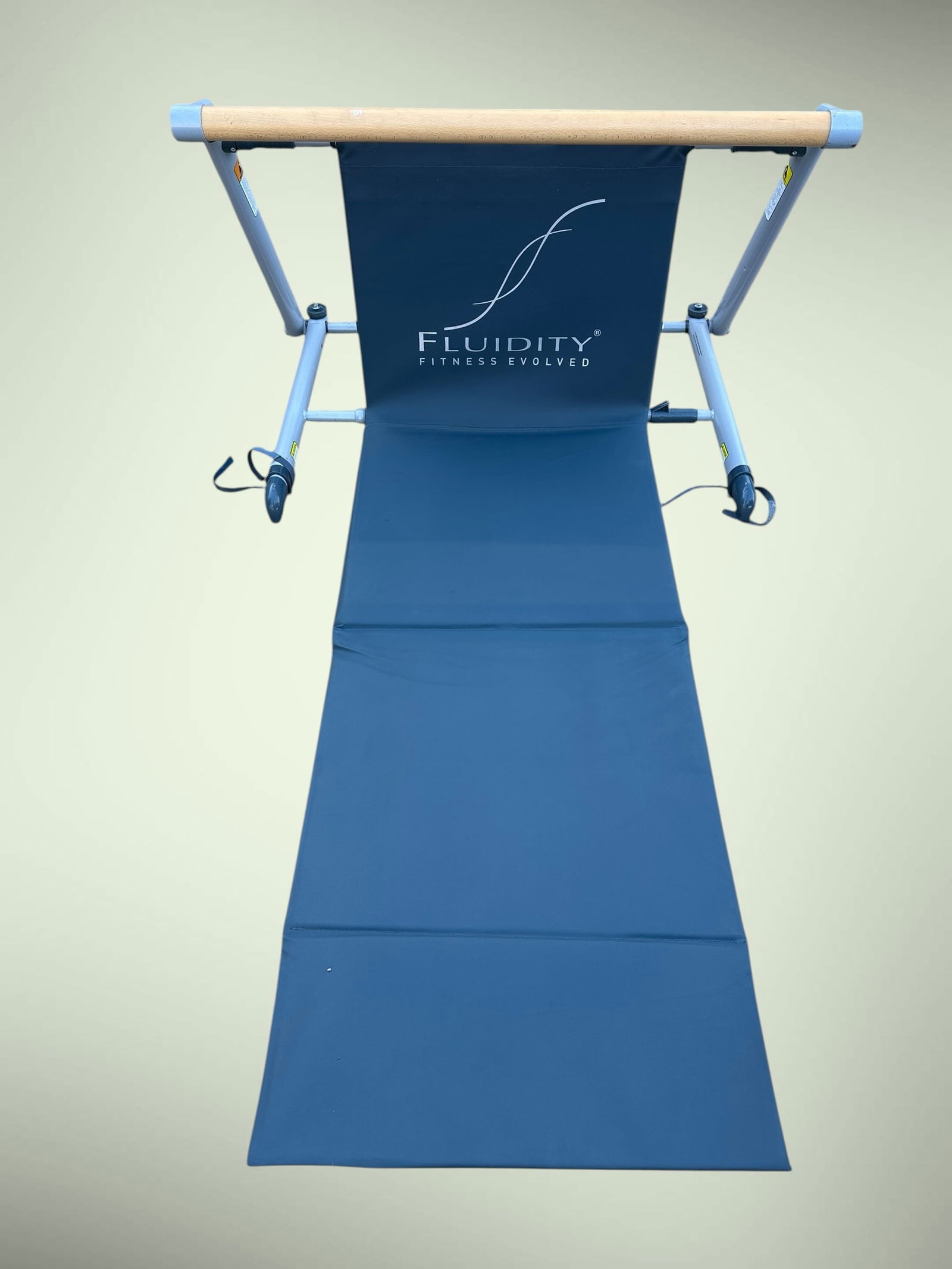 Fluidity Fitness Evolved Ballet Barre Bar Pilates Dance Yoga: Fluidity Fitness Evolved Ballet Barre Bar Pilates Dance Yoga. Easily rolls away when folded. Folds to 5" x 33" x 43".=========================PLEASE READ===================Shipping for this lot is